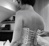 Nicky's Bridal corset 